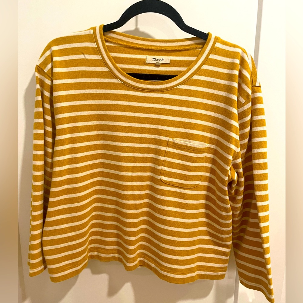 Madewell cropped sweatshirt